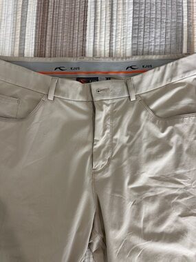 KJUS Men’s Beige Performance Golf Pants